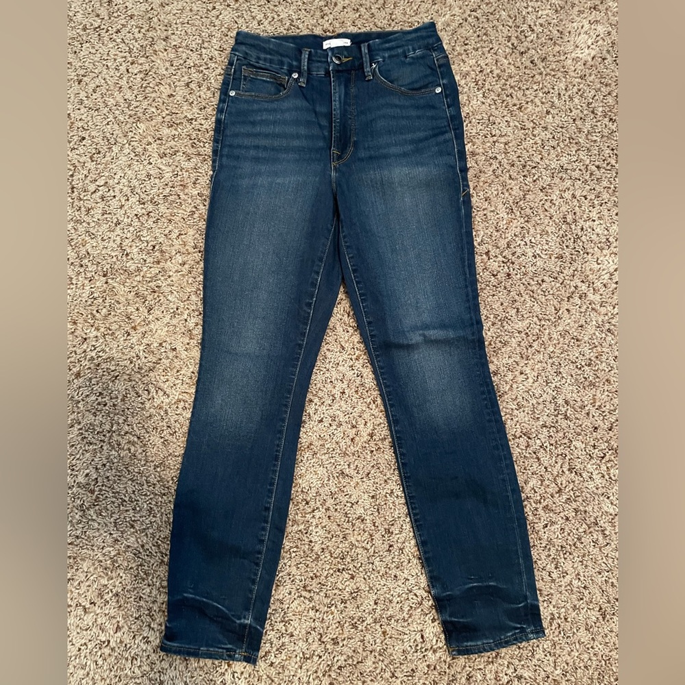 Good American High Waist Good Legs Cropped
